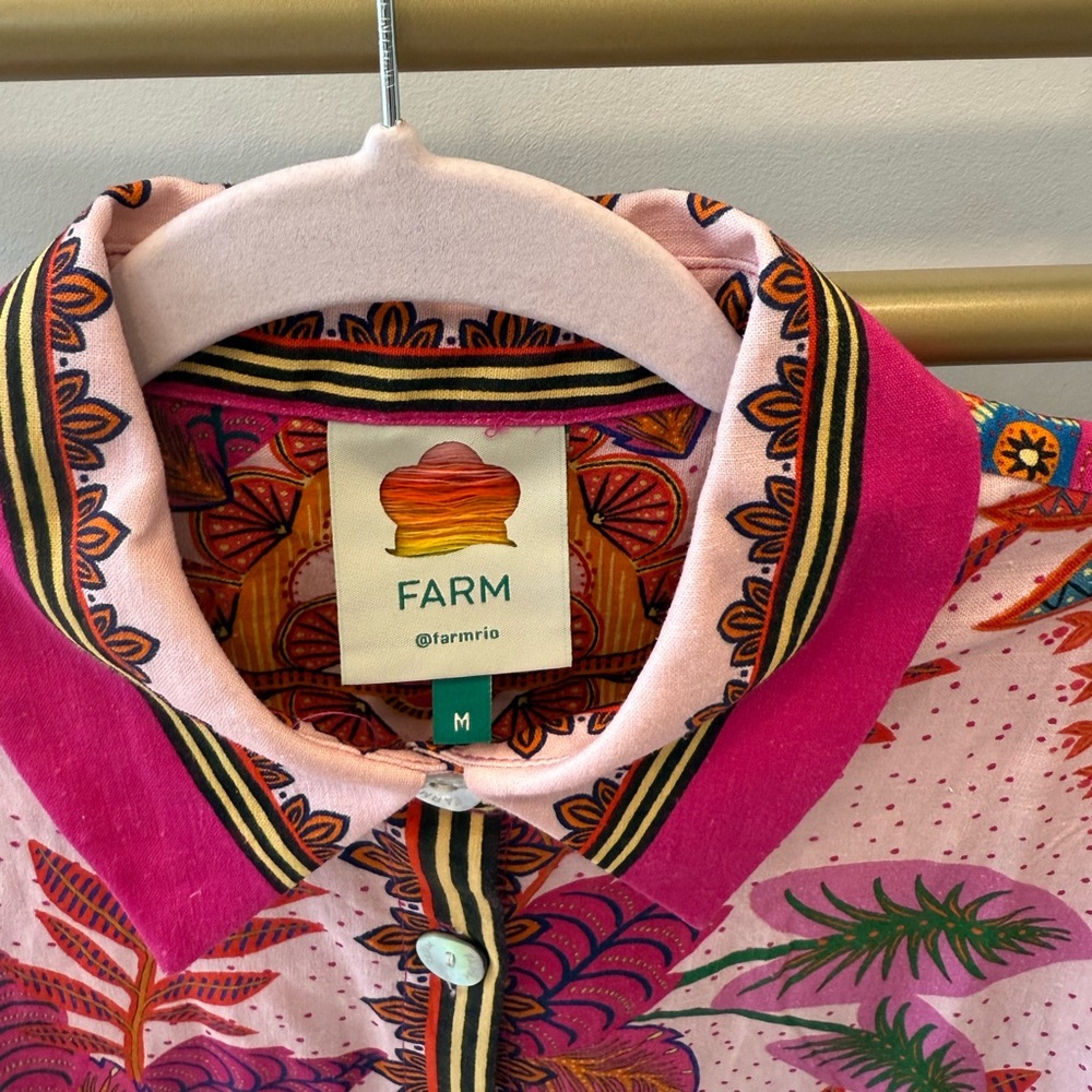 Farm Rio linen shirt
